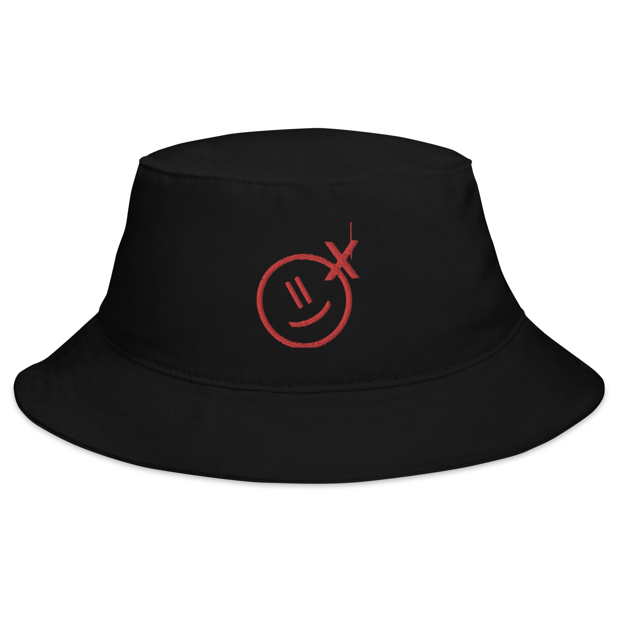 bucket-hat-i-big-accessories-bx003-black-front-64e181a43cbce.jpg